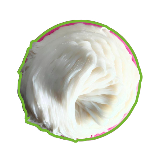 เส้นขนมจีนเรียงตัวสวย ต้องทัพหลวง